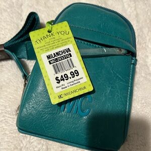 Teal Crossbody Bag